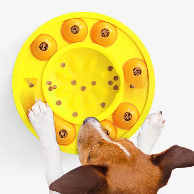 Interactive Dog Puzzle Feeder - Engaging Slow Eating Toy For Smart Pups-4